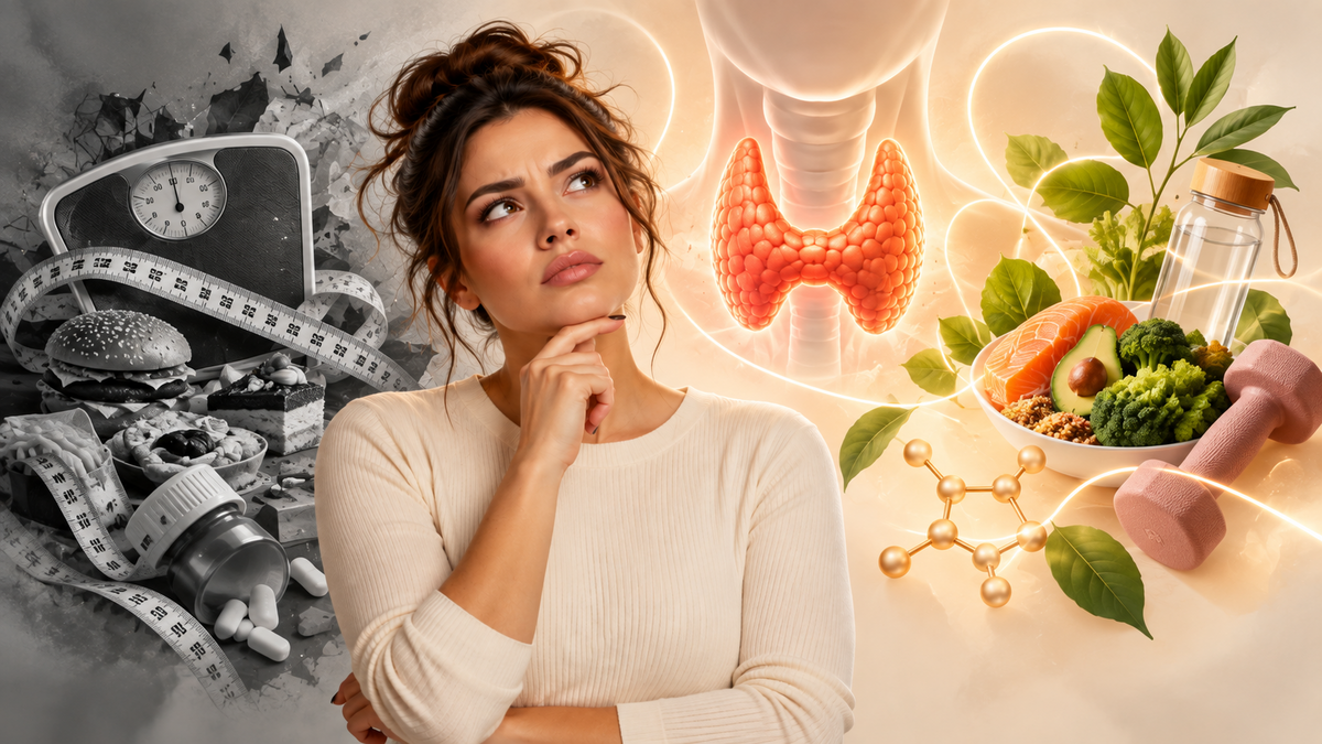 HIPOTIREOIDISMO E PESO: MITOS DA DISFUNÇÃO HORMONAL