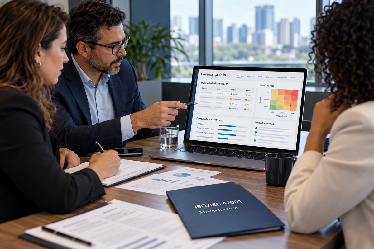 VGrid aplica ISO 42001 à governança de IA nas empresas