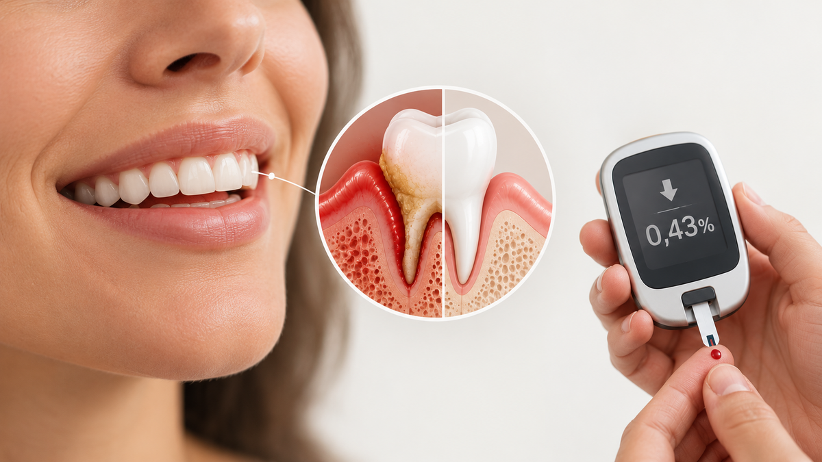 Tratar a gengiva ajuda no controle do diabetes