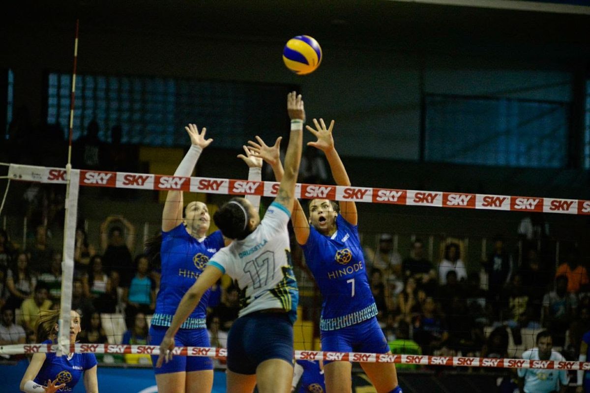 Hinode Barueri x Sesc Rio de Janeiro no Tijuca Tênis Cluebe