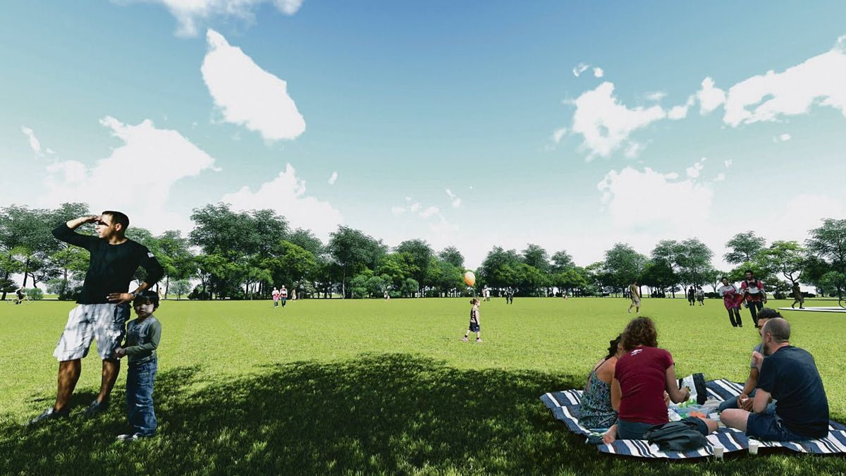 Novo Parque da Juventude terá campos, ciclovia, skate park e até praia urbana