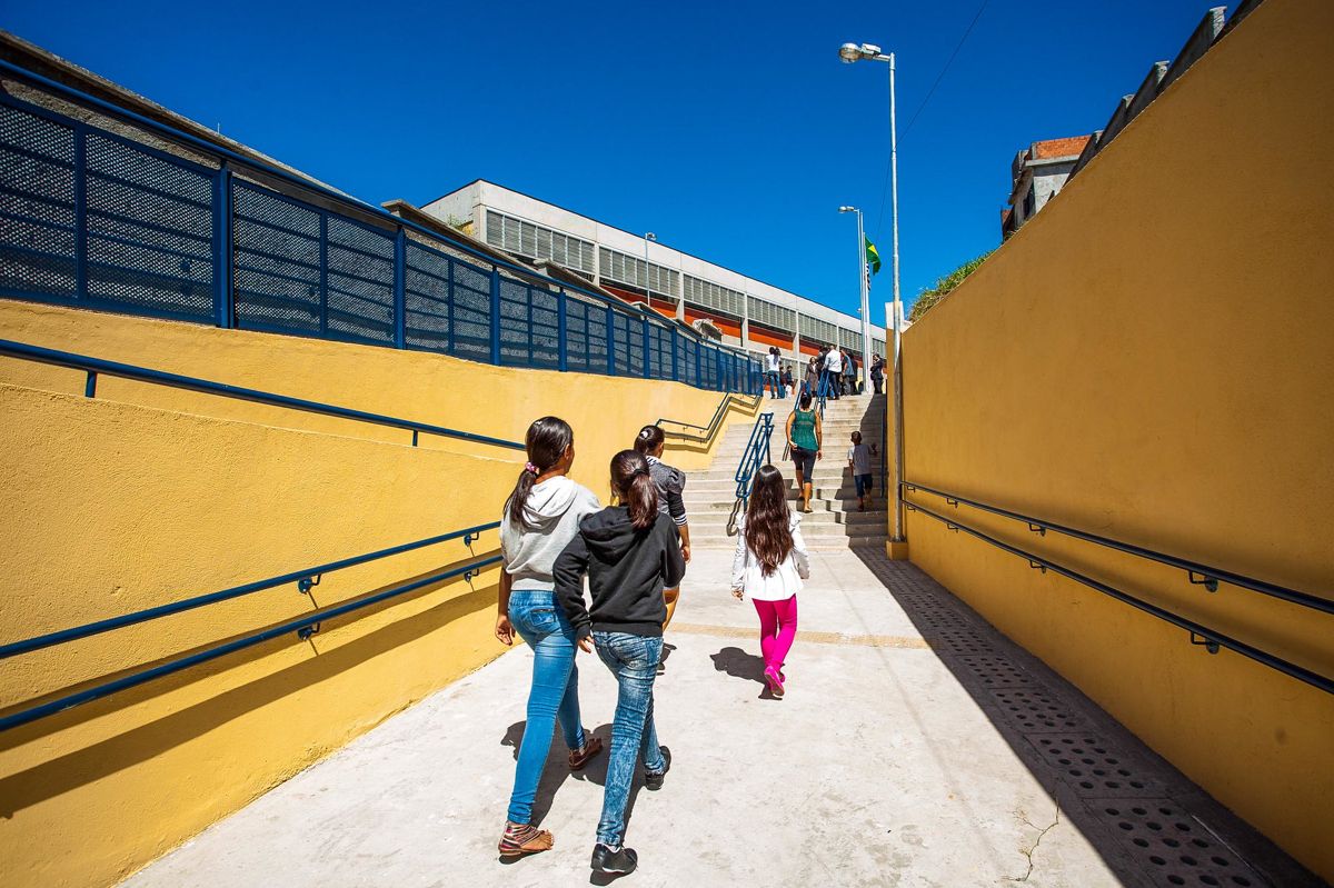 Inauguração da Escola Jardim Nossa Senhora Aparecida em Brasilândia