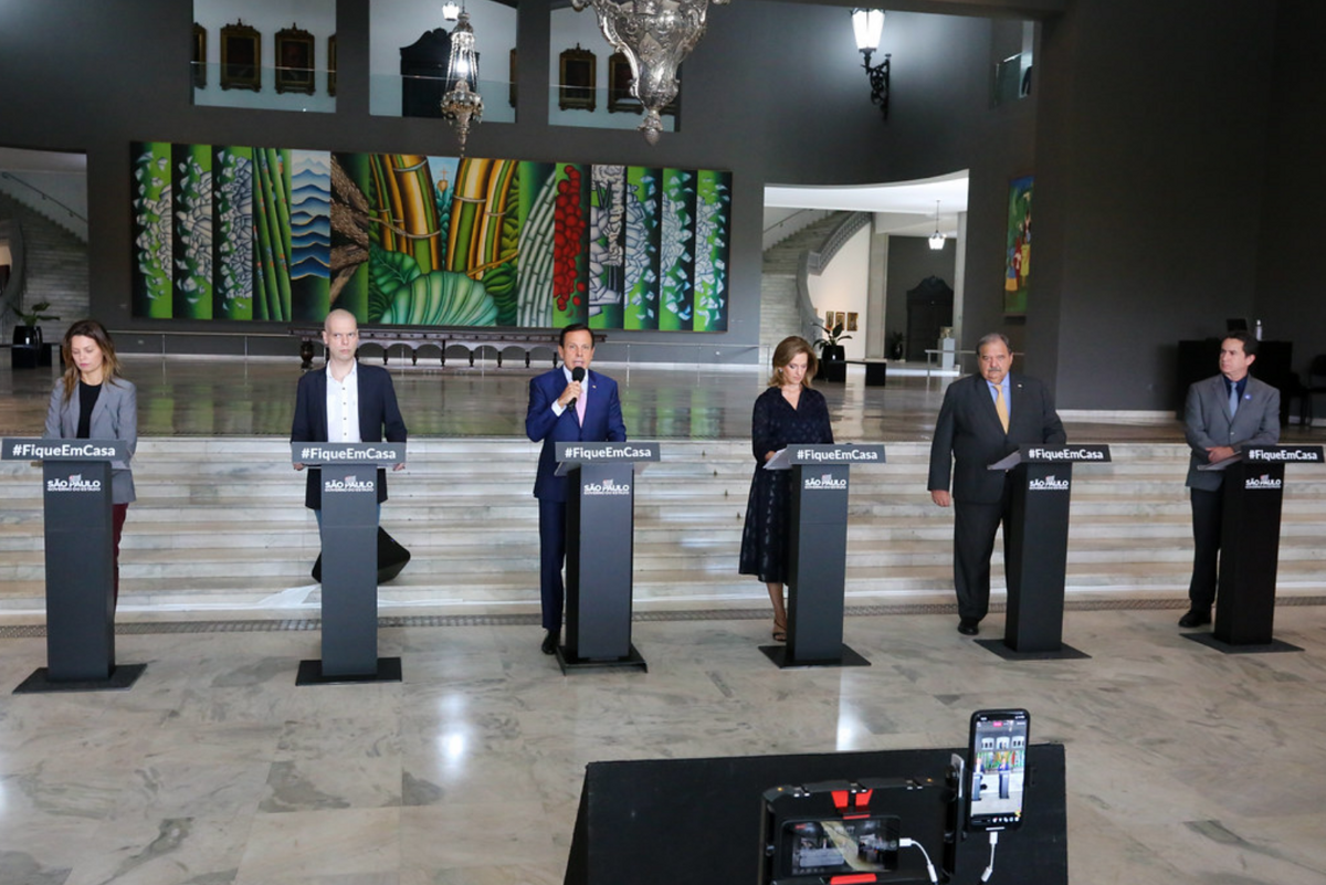 Coletiva Covid João Doria