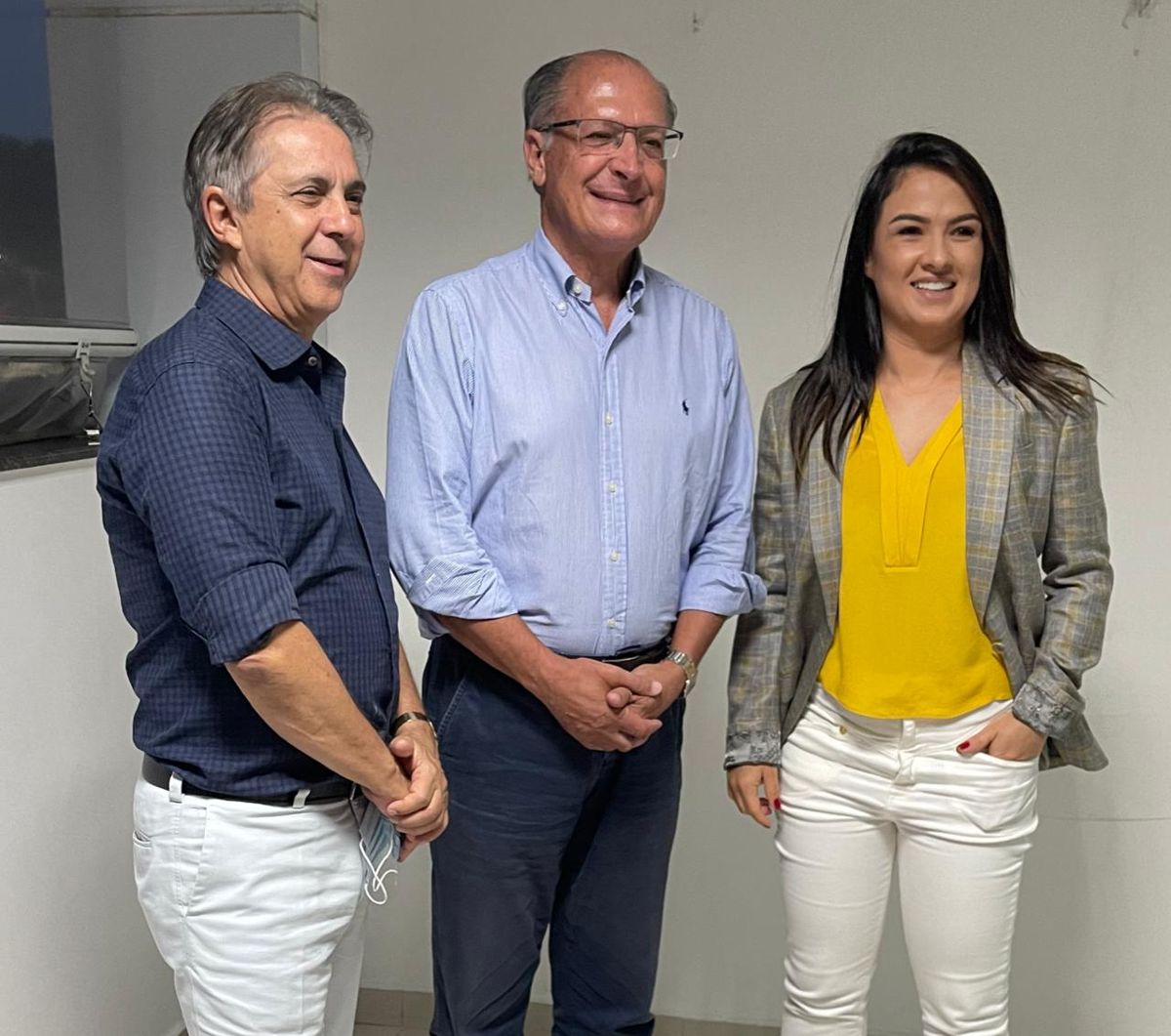 Alckmin visita Furlan e elogia liderança do prefeito
