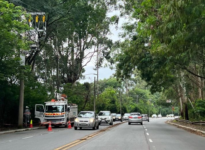 Via Parque Barueri chuvas