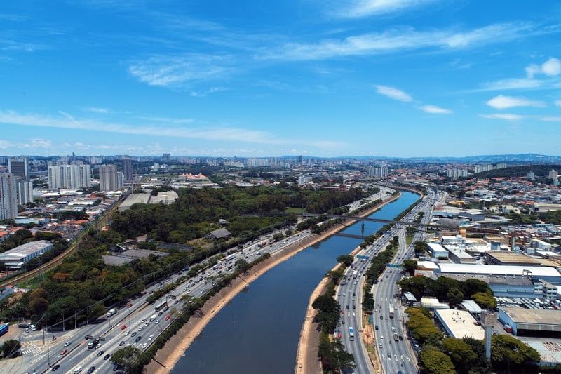 limpeza rio tietê barueri