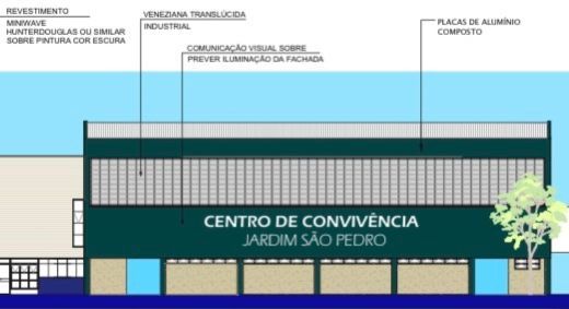 construção centro convivência barueri