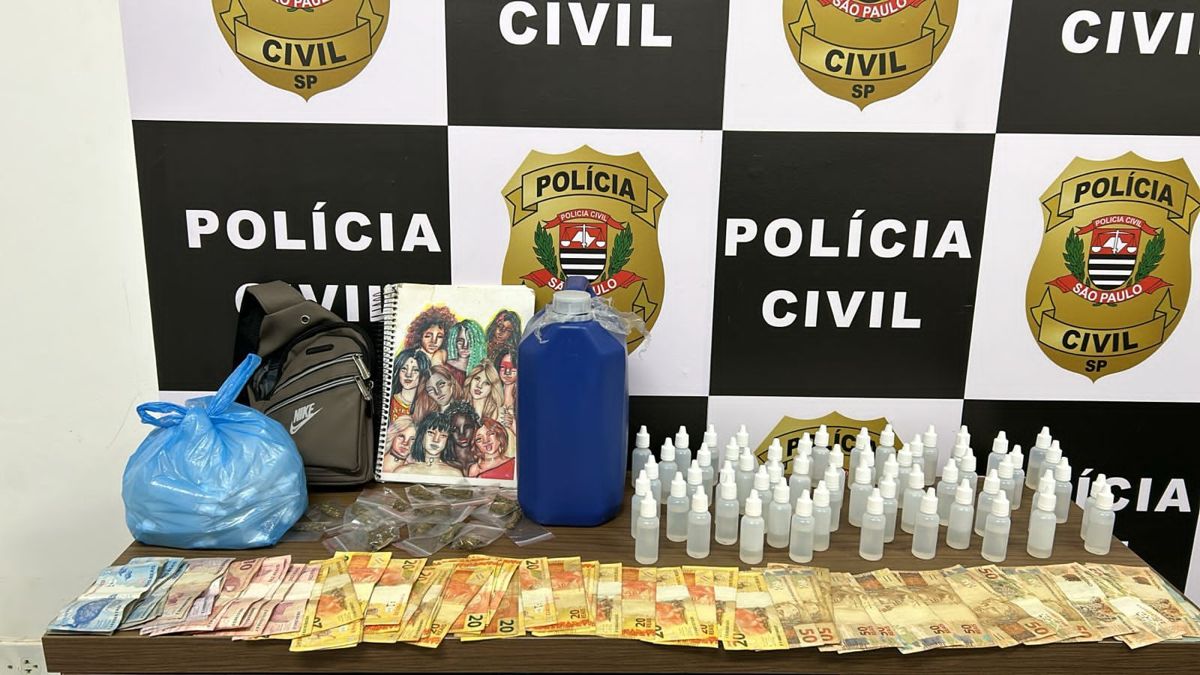 Apreensão de drogas