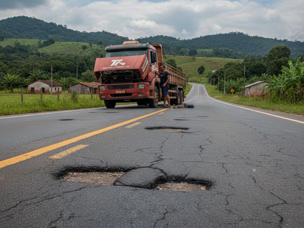 Inflação e estradas ruins impulsionam IA no frete em 2026