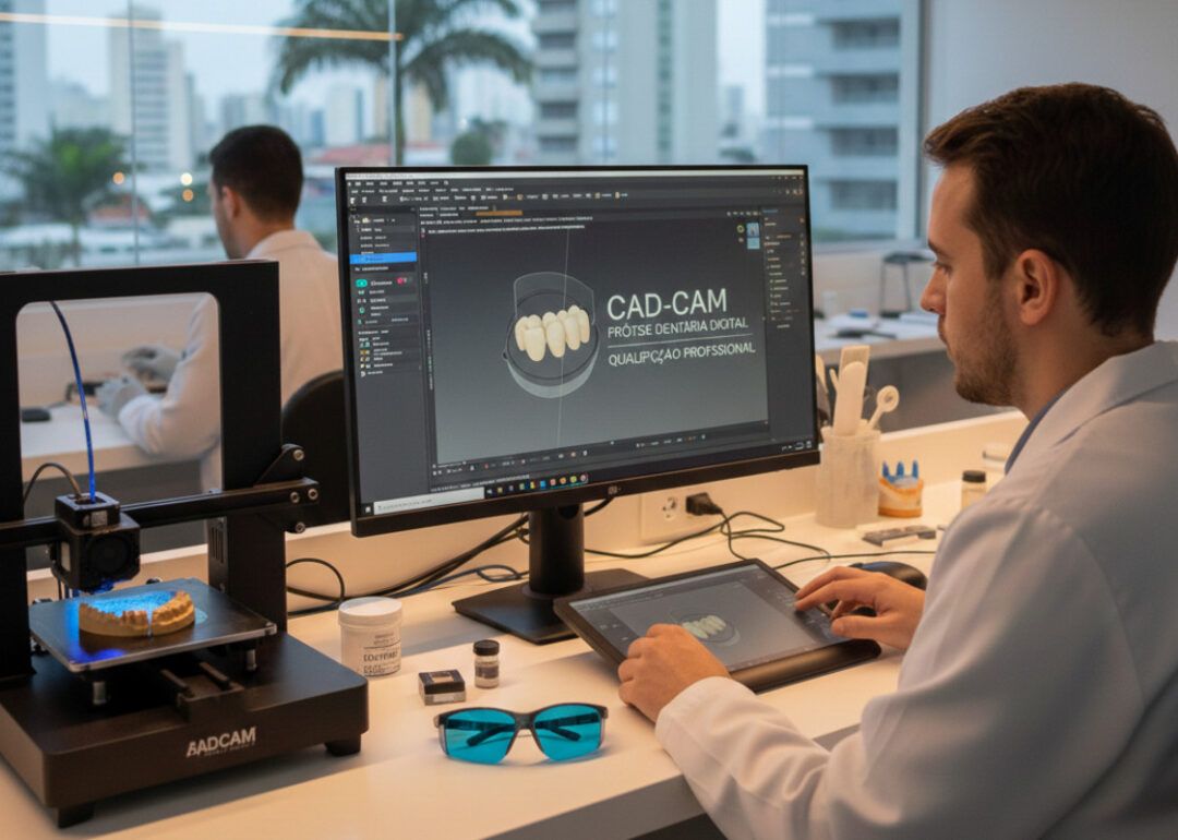 Formação técnica em CAD-CAM amplia mercado profissional