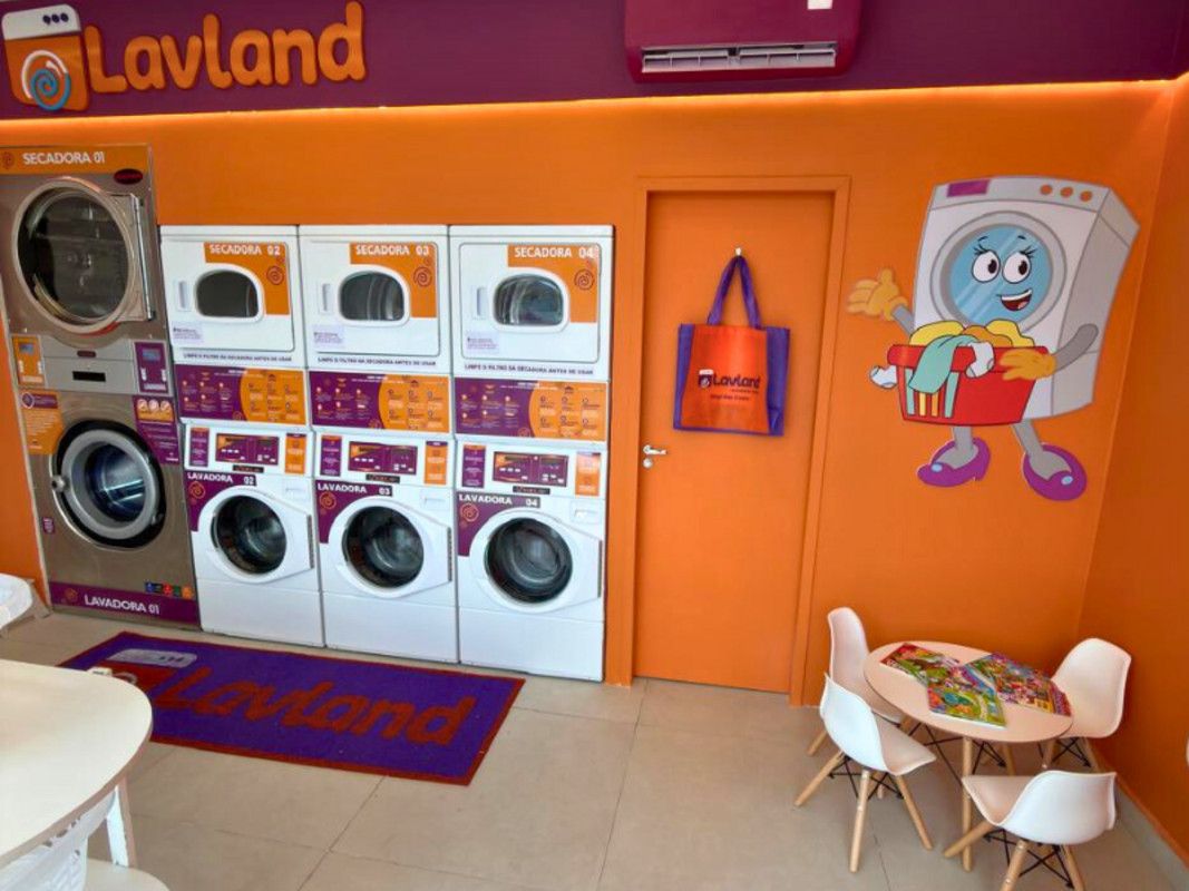 Lavanderias self-service geram economia de água e energia