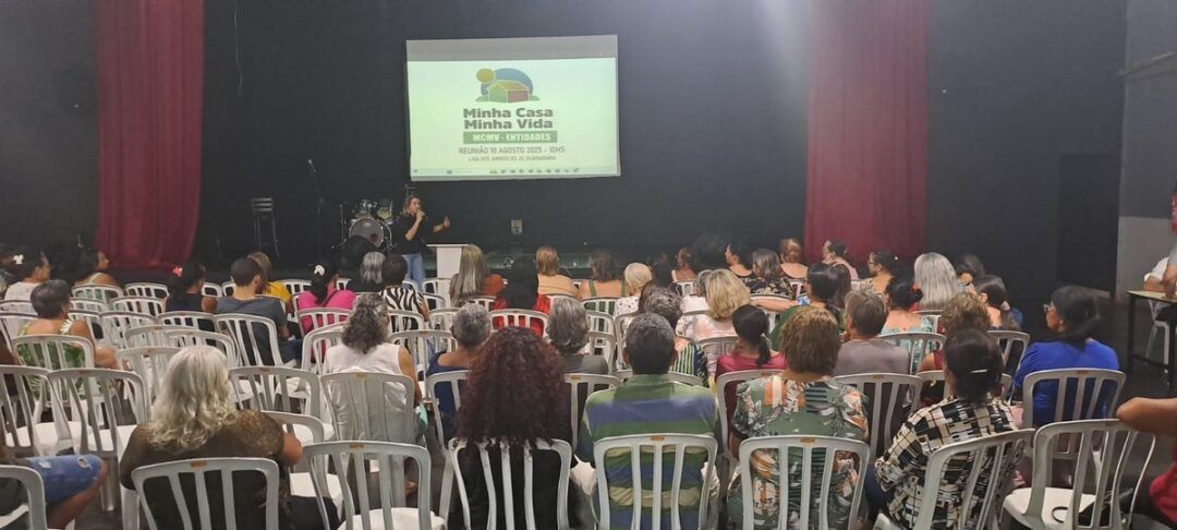 Modalidade Entidades do Minha Casa Minha Vida mobiliza famílias em Goiânia