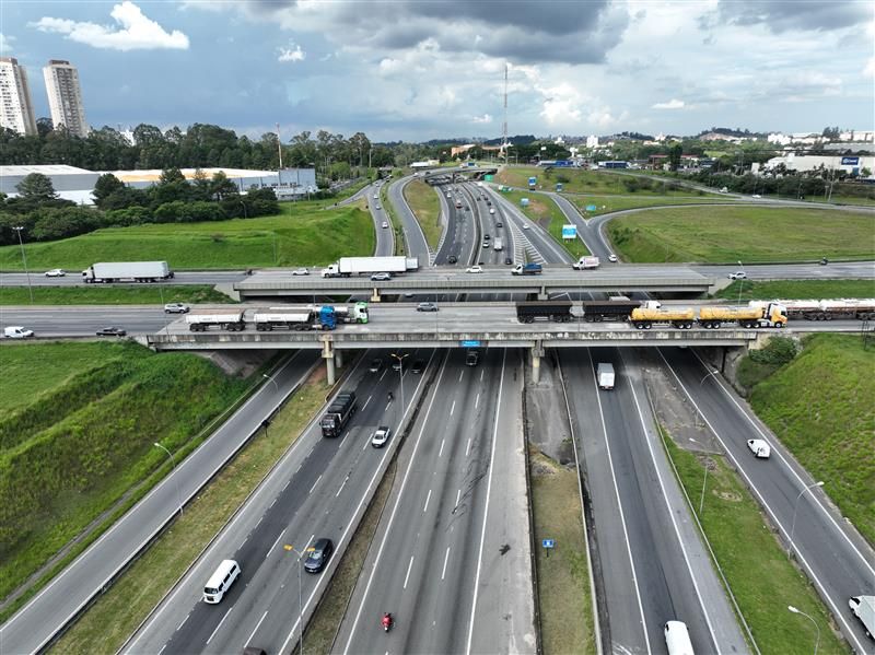 Obras no Rodoanel em Osasco vão mudar o trânsito a partir de quarta-feira (15)