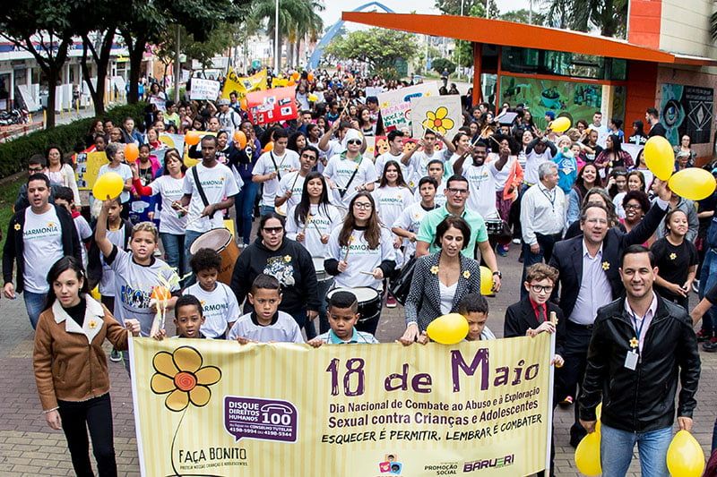 18 de maio Não a Violencia