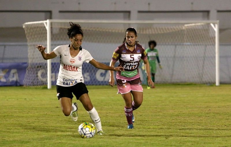 Corinthians x Ferroviaria Campeonato Brasileiro futebol feminino