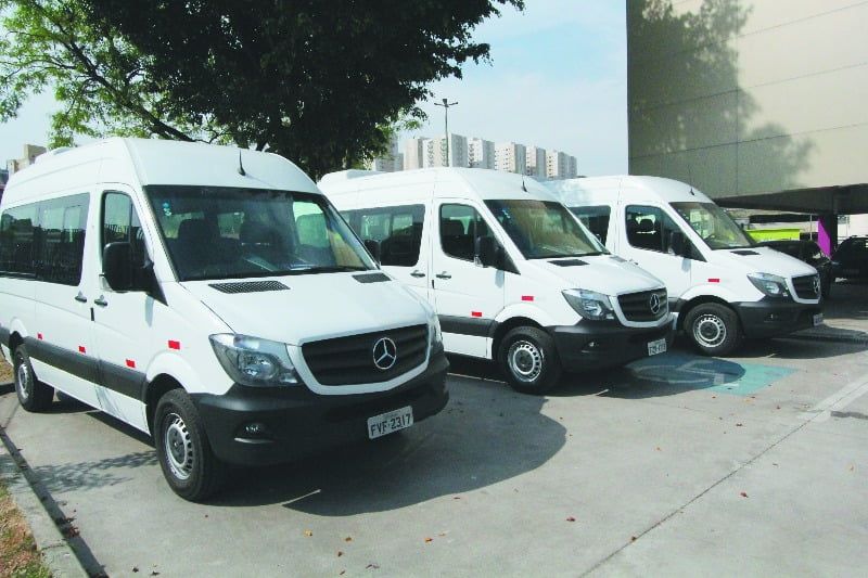 Vans SDPD transporte exclusivo deficiencia pessoas