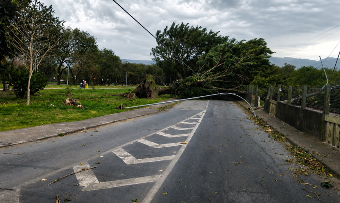 Segundo o Inmet, as rajadas podem chegar a 56 km/h na quinta e a 58 km/h na sexta (7) e no sábado