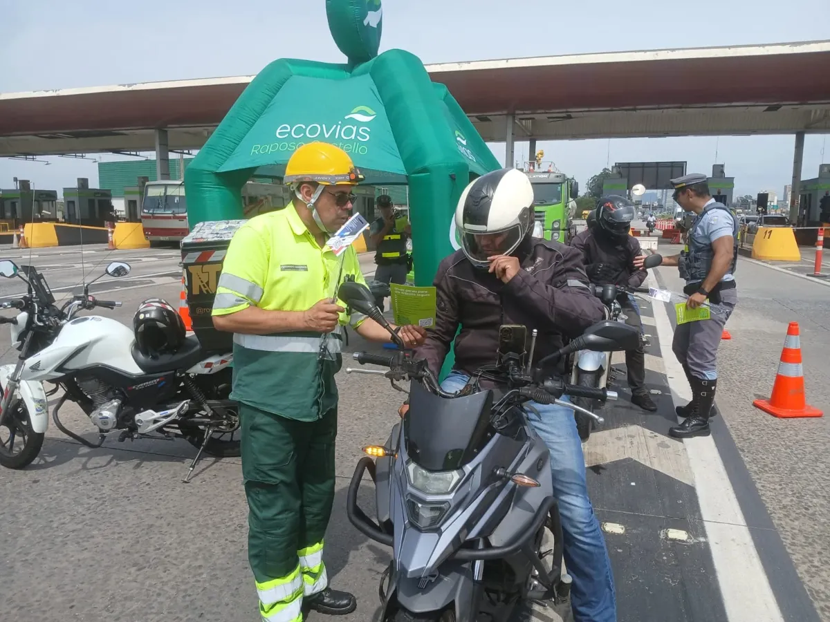 Ecovias leva ações de segurança no trânsito a mais de 4,5 mil pessoas na região