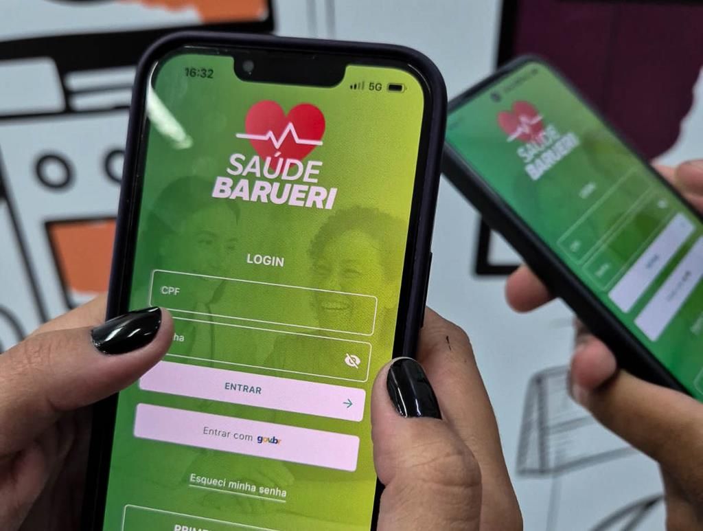 App Saúde Barueri passa a ter login por biometria e acesso via e-Gov